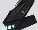 JEEP SPIRIT吉普休闲裤男夏季冰丝裤户外运动裤百搭弹力速干 黑色直筒 4XL 实拍图