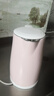 美的（Midea）电热水壶0涂层烧水壶母婴级316不锈钢内胆 1500W快速加热 自动断电1.7升容量MK-HJ1705-PRO 实拍图