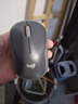 罗技（Logitech）M187P（M185M186造型）无线鼠标 办公鼠标笔记本电脑鼠标家用含2.4G接收器即插即用  黑色 实拍图