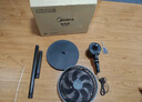 美的（Midea）【超级单品】七叶轻音立式电风扇家用柔风落地扇台式桌面小型风扇大风量节能摇头宿舍电扇 SAF30AB 实拍图