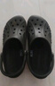 crocs卡骆驰洞洞鞋贝雅男鞋女鞋轻便耐磨一脚蹬拖鞋休闲鞋|10126 卵石色-2V3 40 (250mm) 实拍图
