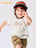 巴拉巴拉宝宝打底衫婴儿t恤男童短袖女上衣2025夏季宽松时尚208225117221 实拍图