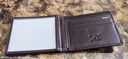七匹狼男真皮驾驶证保护皮套头层牛皮超薄机动车驾照行驶证二合一证件套 款式一啡色礼盒装 实拍图
