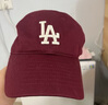 MLB棒球帽子夏季男女鸭舌帽明星虞书欣同款软顶情侣3ACP6601N-07RDS 实拍图