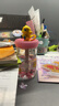 babycare恐龙吸管水杯儿童吸管杯大宝宝直饮幼儿园小学水壶上学户外运动粉 实拍图