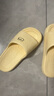 百慕倾臣儿童拖鞋女孩夏季eva卡通亲子百搭居家浴室洗澡防滑凉拖鞋男宝宝 黄色 【卡通熊】 36-37 适合35-36 实拍图