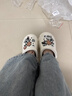 邦帛世洞洞鞋女厚底凉鞋小煤球女鞋网红夏季踩屎感女开车透气高级感拖鞋 白色洞洞鞋【黑白煤球】跟高5cm 偏小一码 36-37 实拍图