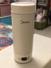 美的（Midea）电热水杯加热水壶保温烧水杯 350ml迷你便携式旅行出差 国补智能恒温 316L不锈钢无异味MK-DB35X22 实拍图