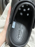 卡骆驰（crocs）经典泡芙Clog男女一脚蹬懒人沙滩鞋 CR207521-001 37 实拍图