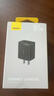 倍思双口充电头USB插座多口快充5V2A/1A充电器插头 适用iPhone15/14/13华为小米安卓手机iPad平板 黑 实拍图