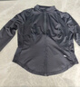 蕉下（beneunder）防晒衣女凉感修身AL11924短款辣妹防晒服女外套漫暮黑XL 实拍图