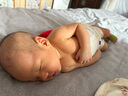 babycare婴儿护肚围新生儿童宝宝护肚子脐带防着凉奶酪白2条装16*17cm 实拍图