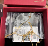 行金银中肖邦链 足金项链金项链素链新年元旦礼物送圣诞节礼物 肖邦链（AB款混发） 约6.83g 多退少补 实拍图