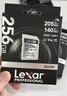 雷克沙（Lexar）256GB SD存储卡 U3 V30 数码微单单反相机SD卡 读205MB/s 写140MB/s  畅拍4K SILVER系列 SD银卡 实拍图