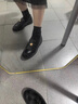 啄木鸟厚底乐福鞋女2025新款春秋女单鞋黑色英伦风小皮鞋休闲通勤女鞋子 黑色 37 (235mm) （脚宽脚胖建议拍大一码） 实拍图