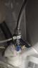 潜水艇（Submarine）角阀F301/F302黄铜加厚三角阀套装八字阀冷热 三通角阀全铜主体 黄铜角阀【单热】1只 实拍图
