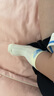 贝比宝宝地板袜夏季薄款纯棉室内隔凉男女童网眼袜婴幼儿防滑学步袜子 实拍图