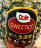 都乐Dole 菲律宾无冠凤梨 菠萝 中果2个*800g起 酸甜可口源头直发包邮 实拍图