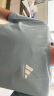阿迪达斯 （adidas）t恤男夏季运动透气轻薄宽松棉短袖 雾霾蓝/白 2XL  实拍图