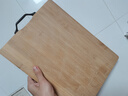 京东京造 菜板 砧案板切菜家用食品级厨房竹板【天然楠竹】38*28*1.7cm 实拍图
