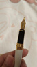 DUKE公爵N.P3时尚对笔钢笔墨水套装铱金笔/万圣礼品定制 送人/自用/练字均可/礼盒装 白色对笔（0.38-0.5mm） 实拍图