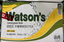 屈臣氏（Watsons）苏打水柠檬草味低糖0脂低卡饮料330mL*24罐整箱JOJO联名 实拍图