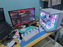 华硕TUF GAMING TR120 雷光 白色机箱反叶风扇 3只装ARGB风扇/PWM温控调速/双层LED阵列/28mm厚扇      实拍图
