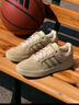 adidas ENTRAP休闲舒适运动板鞋少年感复古篮球鞋男女阿迪达斯   浅芥末绿/深绿JS3007   41 实拍图