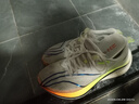 李宁赤兔7/8pro跑步鞋男女鞋秋冬季中考体测马拉松竞速运动鞋 【加强MONO纱】白/黄绿(025)-1 【赤兔7PRO男款】 41.5 实拍图
