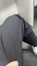 京东京造西裤男商务休闲裤直筒高弹温控正装男士裤子四季 黑色31 实拍图