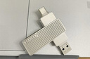 联想异能者128GB Type-C USB3.2 U盘 F500 银色 150MB/s 手机电脑 双接口 U盘办公商务优盘 实拍图