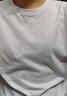 森马（Semir）[纯棉]短袖T恤男夏季简约纯色修身短t百搭t恤男 [100%棉]漂白10007 M 实拍图