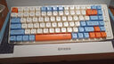 狼途（LANGTU）GK102星海三模机械键盘  游戏键盘 102键混光背光键盘 游戏办公吃鸡键盘 金轴 实拍图