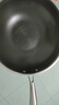 炊大皇 炒锅 304不锈钢炒菜锅煎锅 平底不粘炒锅32cm 可立可视盖不挑灶 实拍图