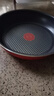 特福（Tefal）平底锅家用牛排不粘煎锅少油烟有钛煎饼锅电磁炉燃气灶通用24cm 实拍图