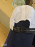 安德玛UNDER ARMSLPUNDER 休闲帽子男女网眼透气防晒速干户外运动 速干安白色 实拍图