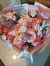 百花馆鲜花速递康乃馨花束真花生日礼物送妈妈母亲节长辈同城配送小时达 奶油泡芙|dyr66 实拍图