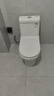 柯鲸 家用马桶坐便器大冲力超漩虹吸式静音连体座便器小户型抽水马桶 轻奢款 【超漩虹吸】+大冲力 实拍图