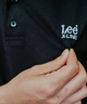 Lee标准版防晒紫外线刺绣logo凉感短袖男女同款情侣polo衫休闲潮 黑色 S 实拍图