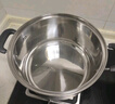 美的（Midea）蒸锅不锈钢三层蒸煮两用汤锅蒸鱼馒头包子家用蒸笼锅电磁炉燃气灶 实拍图