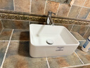 杜拉帝亚欧式迷你陶瓷台上盆家用卫生间单盆小户型洗手盆小尺寸阳台洗脸盆 901（400*300*130） 洗手盆+冷热抽拉龙头+安装配件 实拍图