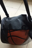 直供篮球背包牛津布单肩斜挎包篮球网兜背包排球足球包 黑色 实拍图