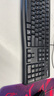 罗技（Logitech）MK120 键鼠套装 有线键鼠套装 办公键鼠套装 电脑键盘 USB即插即用 全尺寸 黑色 实拍图