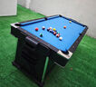 SZX成人标准4合1游戏桌 家庭商用台球乒乓球冰球黑8式室内球厅娱乐桌 7尺4合1-213*111*81cm-黑桌+蓝布 实拍图