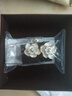 周大生（CHOW TAI SENG）山茶花珍珠耳环纯银女生轻奢法式耳钉生日礼物送女友 实拍图
