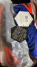 卡尔美（KELME）儿童足球鞋魔术贴免系带碎钉TF透气学生球鞋6873003 宝蓝 36 实拍图