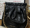 CHARLES&KEITH迷你菱格流浪包单肩斜挎双肩包包女包生日礼物CK2-60782390 Black黑色 S 实拍图