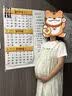 煦依舍孕妇连衣裙2026夏季新款假两件大码宽松薄款高级感显瘦气质孕装 图片色 XXL 实拍图