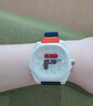 斐乐（FILA）手表女中性老爹风格潮流撞色运动防水石英腕表学生手表 6105-002 实拍图