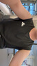 adidas简约速干舒适运动健身圆领背心男装夏季阿迪达斯官方   黑色   XL 实拍图
